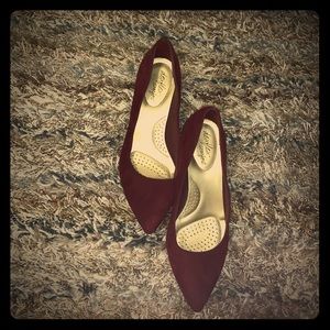 Dexflex Comfort Burgundy heels💖